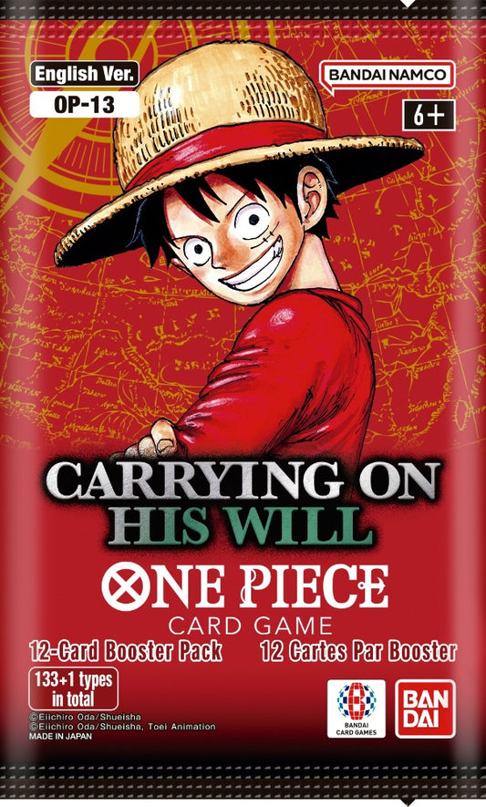 One Piece TCG - Carrying On His Will (OP13) Booster - EN